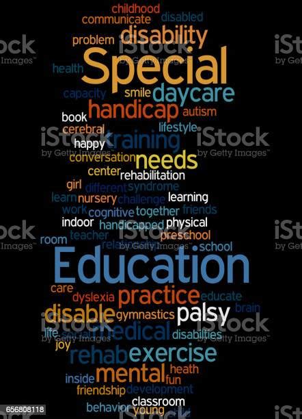 Special Education Word Cloud Concept 8 Stock Illustration Download