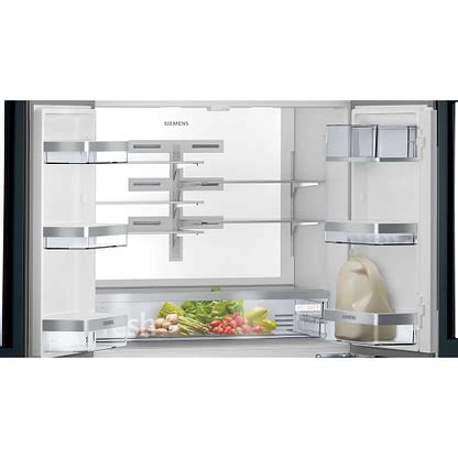 Siemens KF96RSBEA IQ 700 French Style Fridge Freezer With Beverage