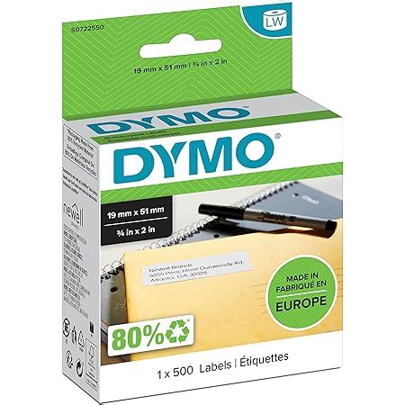 DYMO LW Etichette Per Indirizzi Grandi 36 Mm X 89 Mm 24 Rotoli Da 130