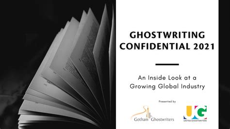Ghostwriting Confidential 2021 – United Ghostwriters 