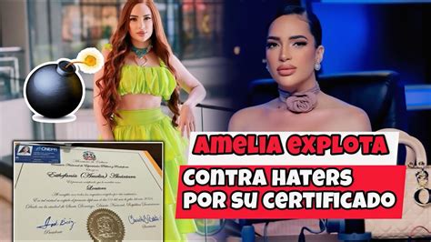 AMELIA ALCANTARA EXPLOTA CONTRA LOS QUE CRITICAN SU CARNET DE LOCUCIÓN