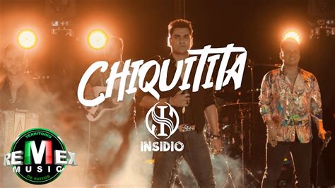 Insidio Chiquitita En Vivo Video Oficial YouTube