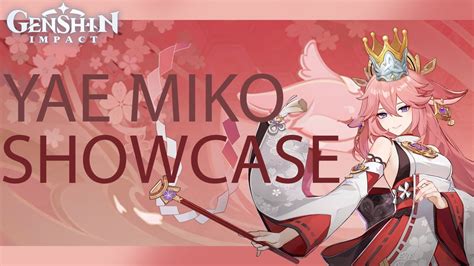 Double Crowned Yae Miko Showcase Genshin Impact YouTube