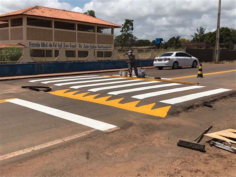 Blog do JK FAIXAS ELEVADAS COMEÇAM A SER IMPLANTADAS EM SANTARÉM