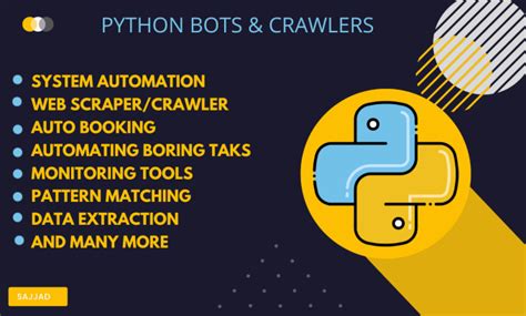 Develop Python Bots Scripts And Crawlers By Sajjadpy Fiverr