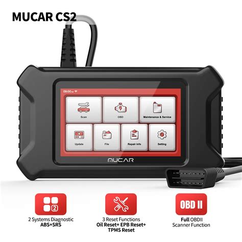 Mucar Cs2 Obd 2 Automotive Tester Car Diagnostic Tools Lifetime Free