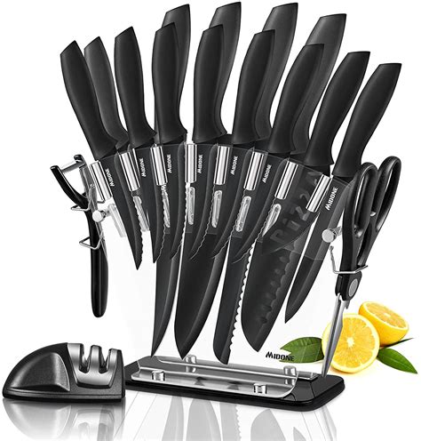 17 piece knife set - A Thrifty Mom