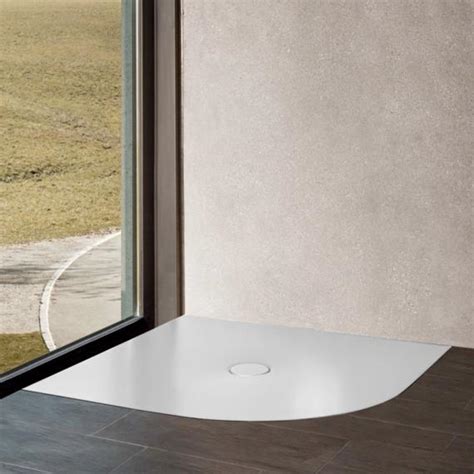 Bette Floor Corner Receveur De Douche En Quart De Cercle Avec