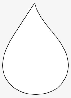 Black And White Raindrop Clip Art White Water Drop Png PNG Image