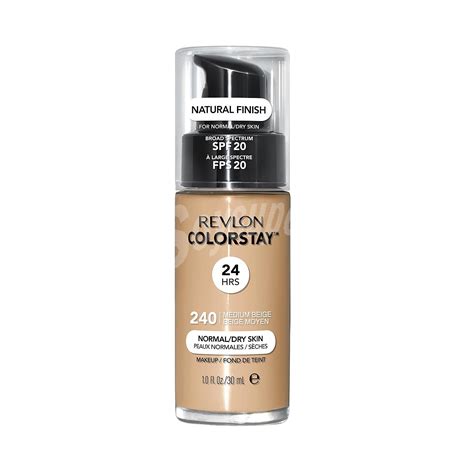 Revlon Base De Maquillaje Colorstay Dry Medium Beige Nº 240 1 Ud