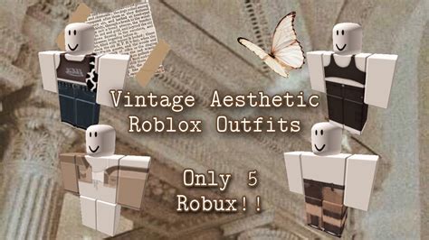 Vintage Aesthetic Roblox Clothing And Codes Youtube