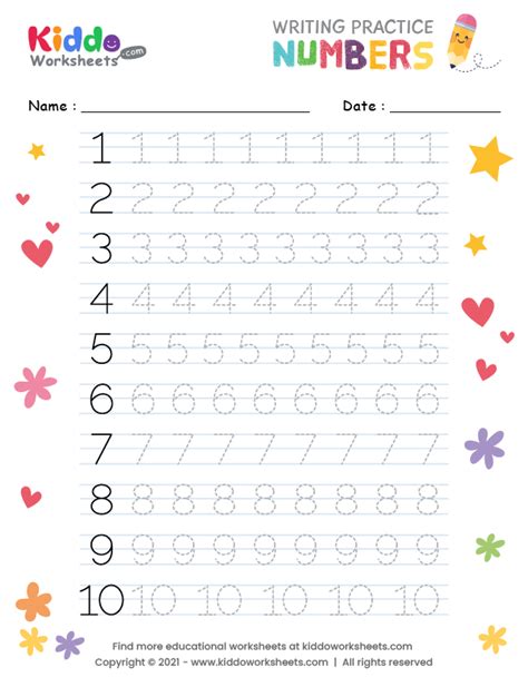 Write Number Words Worksheets K Learning Worksheets Library