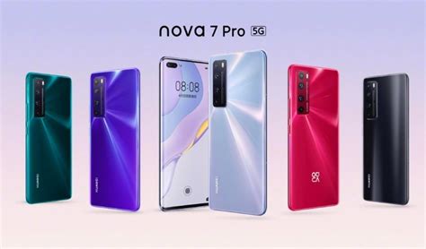 Huawei Nova 7 Pro 5G smartphone launched; packs Kirin 985 SoC, 8 GB RAM ...