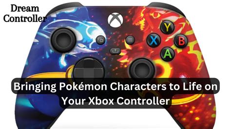 Bringing Pokémon Characters to Life on Your Xbox Controller