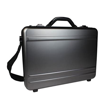 Gun Metal Aluminum Laptop Attache Case Briefcase, Silver Review ...