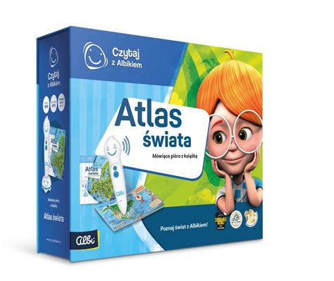 Albi Czytaj Z Albikiem Zestaw Atlas Świata PM4 29192 Babyhit pl