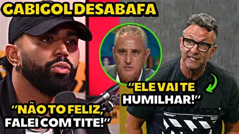 PolÊmica Neto Faz Alerta Para Gabigol E Atacante Fala Sobre RelaÇÃo