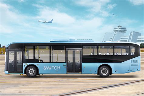 Switch Eiv 12 Fully Electric Bus For Indian Market