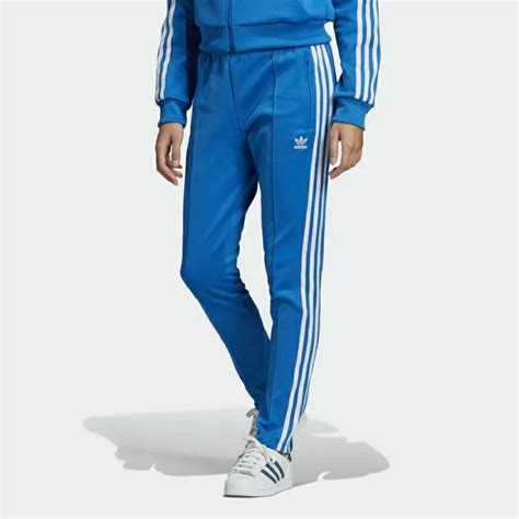 Adidas Originals Womens Sst Track Pants Blue Size Xs Track Pants Women Adidas Pants Women