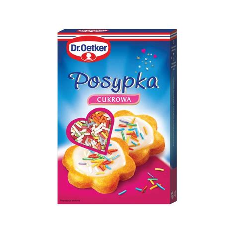 Posypka Cukrowa Kolorowe Pa Eczki Dr Oetker G