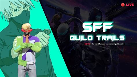 Free Fire Telugu Live Salaar Is Live Salaar Ff Guild Trials