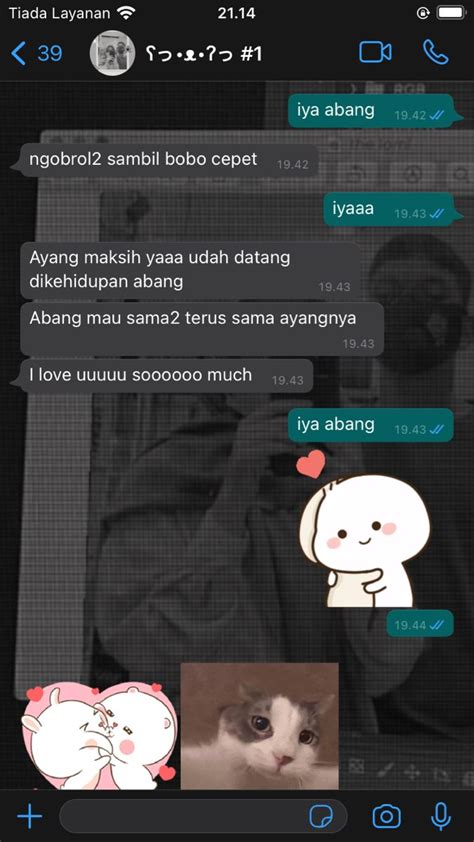 Pin Oleh Fauzi Kushendro Di Ss An Chat Dark Teks Romantis Romantis