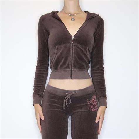 Vintage Brown Juicy Couture Tracksuit