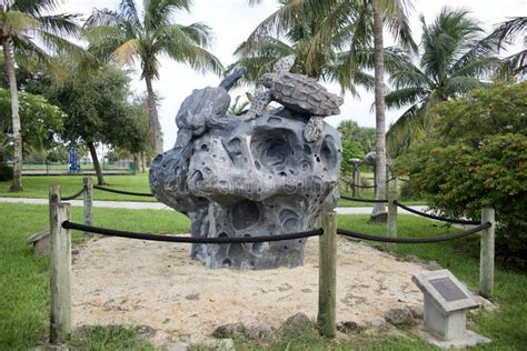 Manatee Sanctuary Park Exhibit, Cape Canaveral, Florida Editorial Image ...