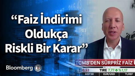 Tcmb Nin Faiz Indirimi Olduk A Riskli Bir Karar Prof Dr Hakan Kara