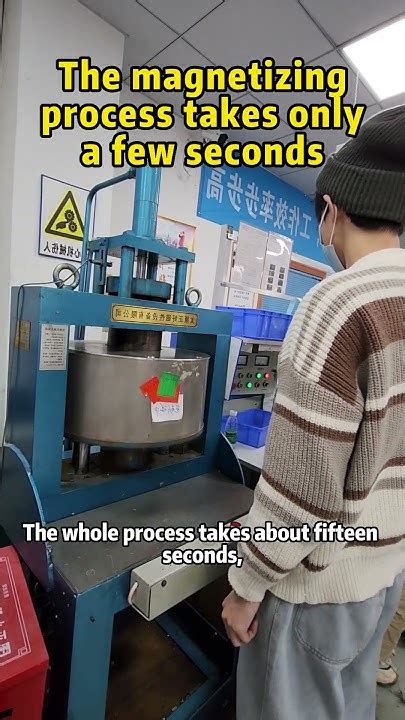 magnetizing process   magnet takes    seconds youtube