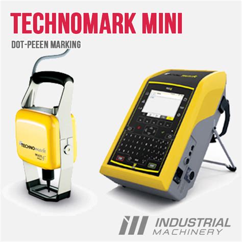 Technomark Mini Dot Peen Marking Machine Industrial Machinery Sales