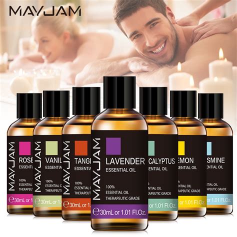 Mayjam 30ml Lavender Essential Oil 100 Natural For Aromatherapy