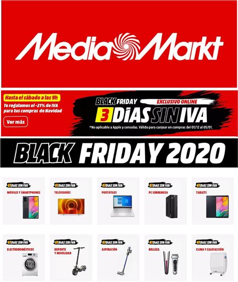 Catálogo Media Markt Black Friday 2020 Actual 13 11 19 11 2020