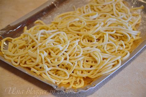 Spaghetti Alla Chitarra Pasta Fresca Fatta In Casa