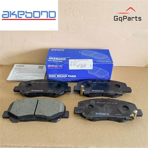 Akebono Brake Pad Front Toyota Estima Acr Alphard Vellfire Anh