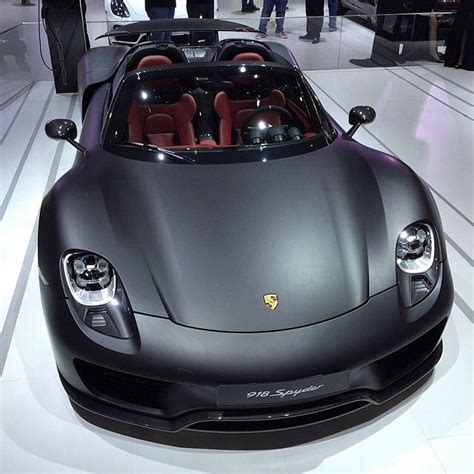 Amazing Cars 24 7 M85 Media On Instagram “matte Black Porsche 918 Photographer Renatoviani