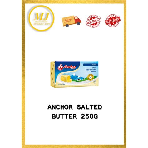 Anchor Butter Salted Unsalted 250g Shopee Malaysia