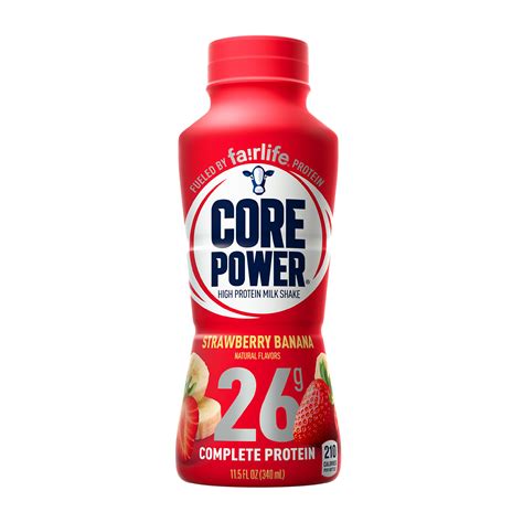 Core Power By Fairlife High Protein 26g Milk Shake Strawberry Banana 11 5 Fl 702823647683 Ebay