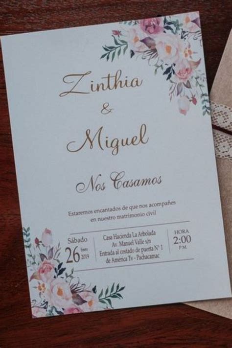 8 Mejores Tendencias En Tarjetas De Matrimonio 2023 Texto