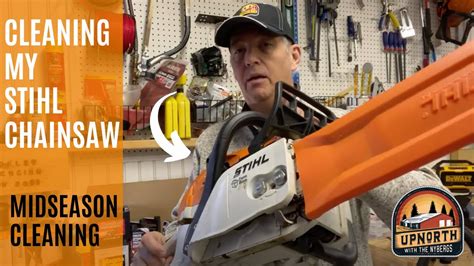 Midseason Stihl Chainsaw Maintenance How I Clean My Stihl Chainsaw