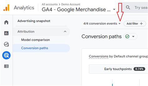 GA4 Google Analytics 4 Conversion Paths Report In Attribution