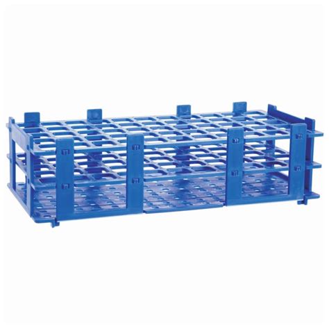 Brand Polypropylene Test Tube Racks For Mm In Tubes Blue