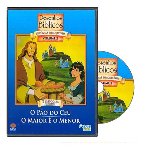 Dvd Desenhos Biblicos Vol Parcelamento Sem Juros