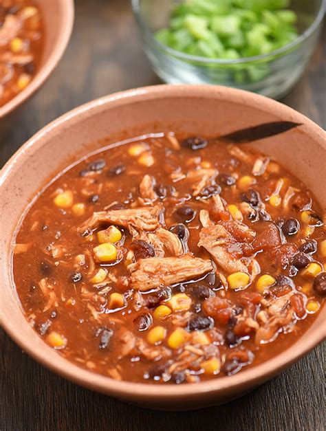 Slow Cooker Chicken Tortilla Soup - The Recipe Pot