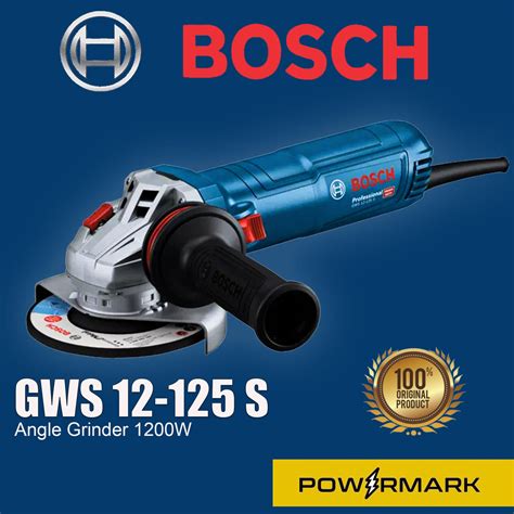 Bosch Gws 12 125 S Angle Grinder 1200w Powermark