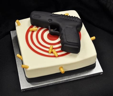 29 Best Cakes Gun Cakes Images On Pinterest Gun Cakes Military