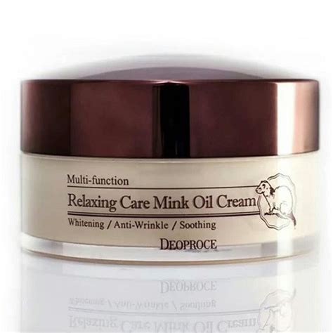 1157a Deoproce Relaxing Care Mink Oil Cream 100g