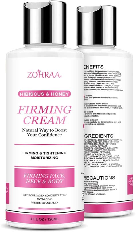 Hibiscus And Honey Firming Cream Neck Firming Cream Skin