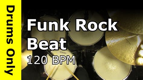 Funk Rock Drum Track 120 BPM