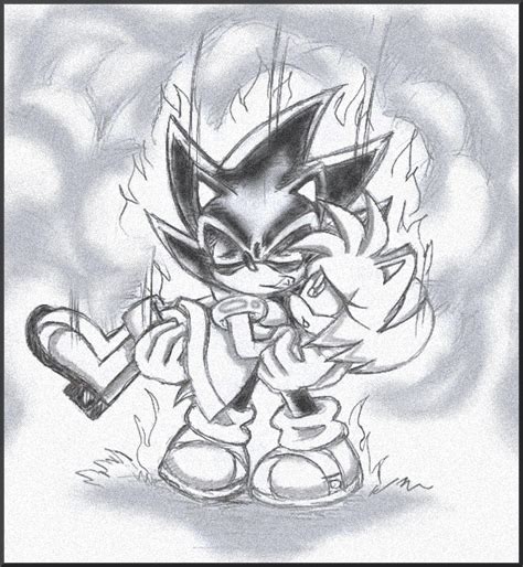 Dark Sonic saves Amy by ArisuAmyFan on DeviantArt